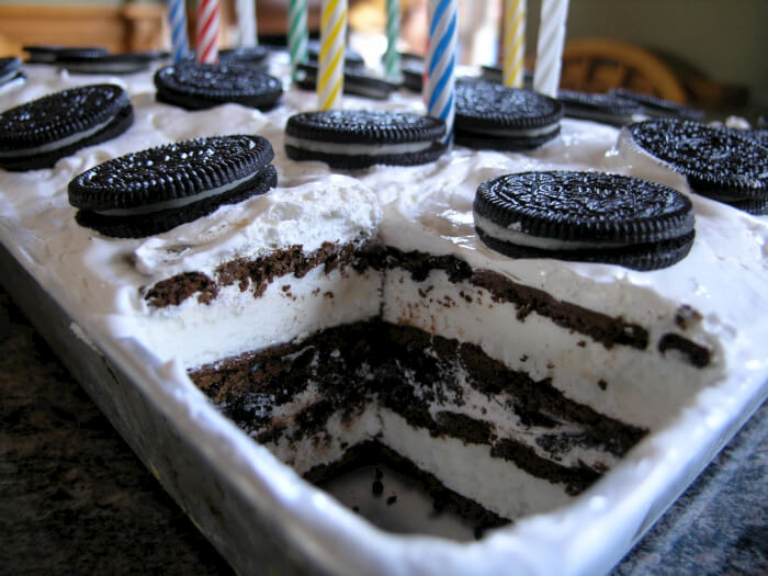 Ice Cream Sandwich Cake