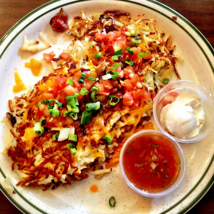 Loaded Hashbrowns