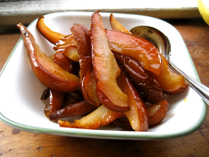 Maple-Roasted Pears