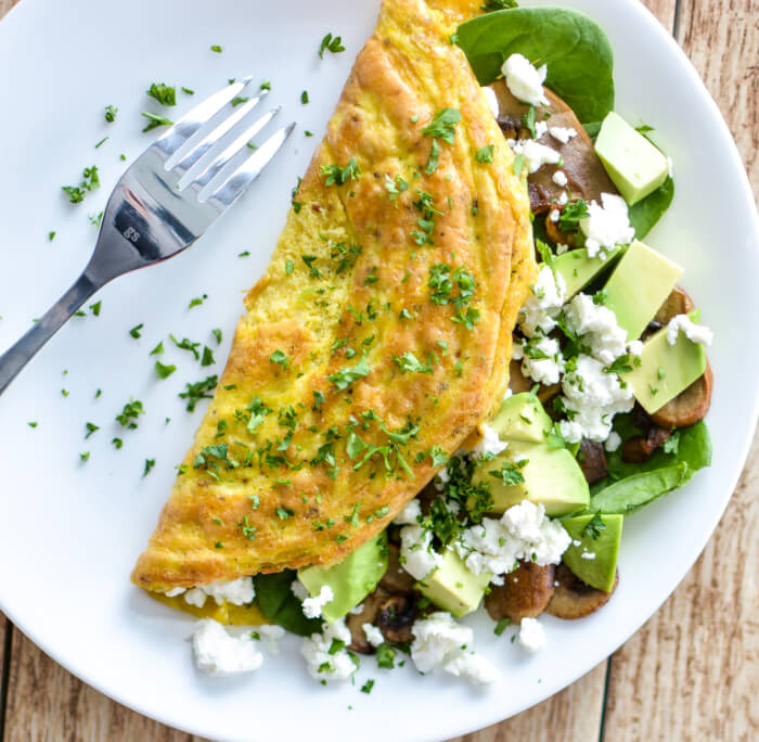 Mushroom Goat Cheese