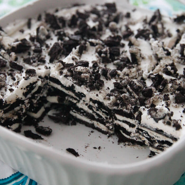 Oreo Icebox Cake