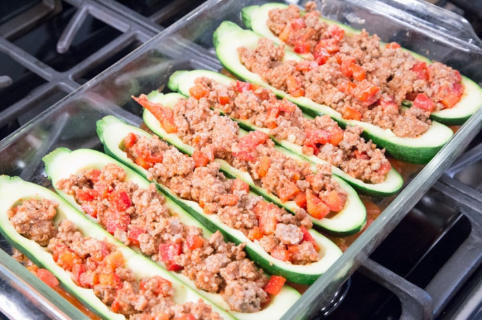 Paleo Zucchini Boats