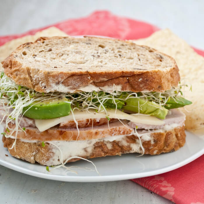 Turkey Sprout Sandwich