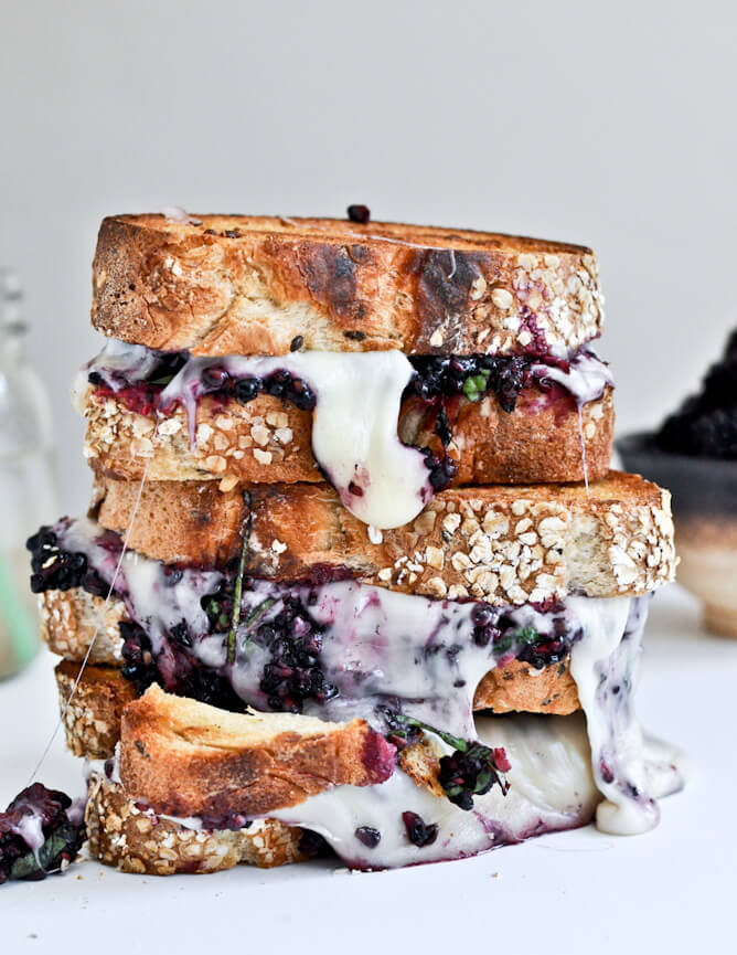 Fontina Blackberry Sandwich