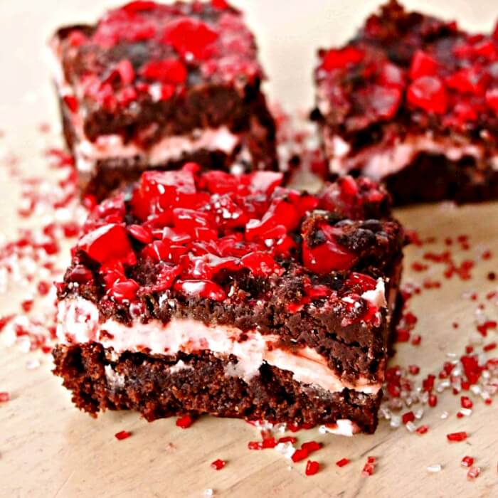 Strawberry Brownies