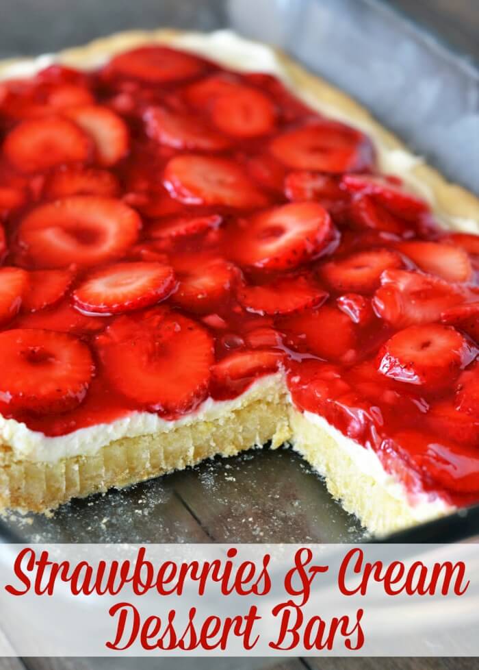 Strawberry Dessert Bars