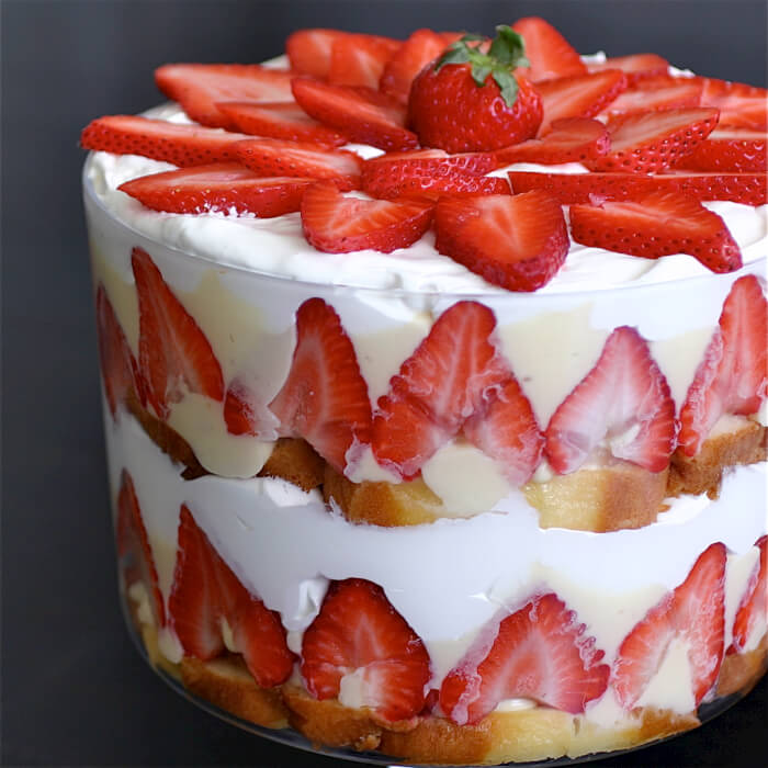Strawberry Trifle