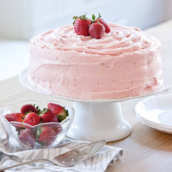 Strawberry cake