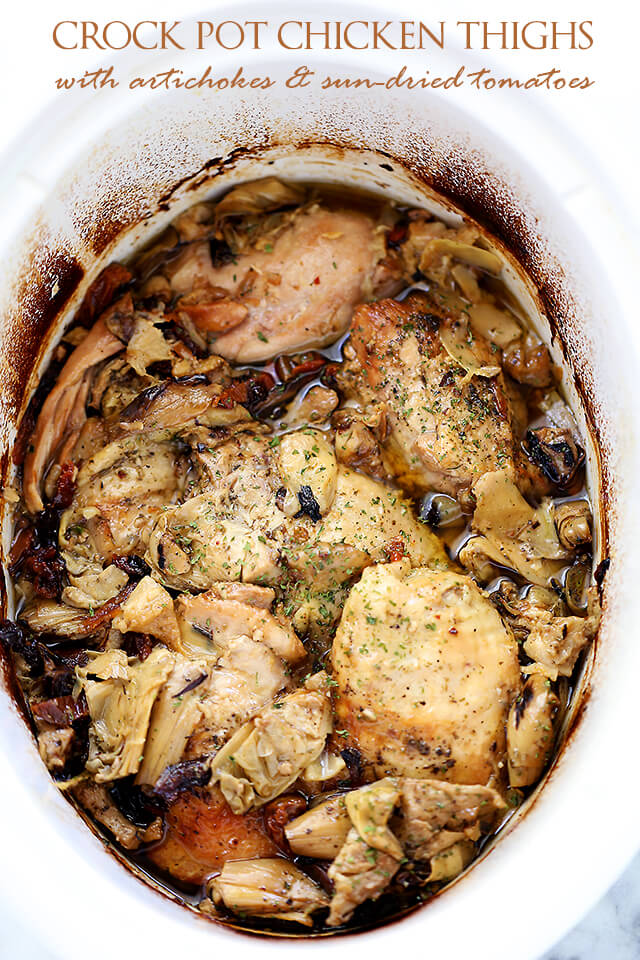 Crockpot Chicken Thighs Crockpot Chicken Thighs