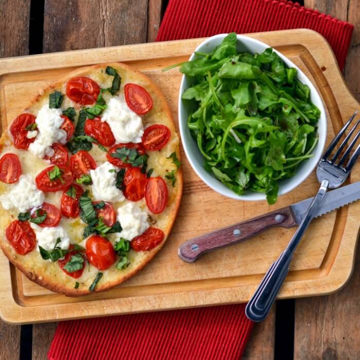 Tomatoes and Ricotta