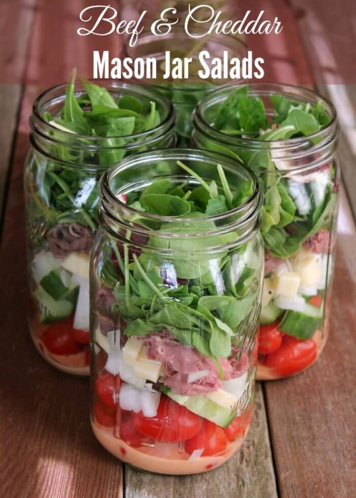 Beef and Cheddar Salad Beef and Cheddar Salad