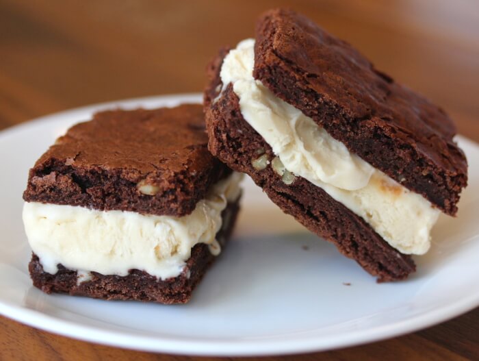 Ice Cream Brownies