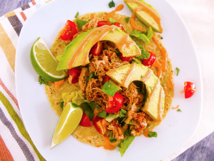 Crockpot Shredded Chicken Tacos Crockpot Shredded Chicken Tacos