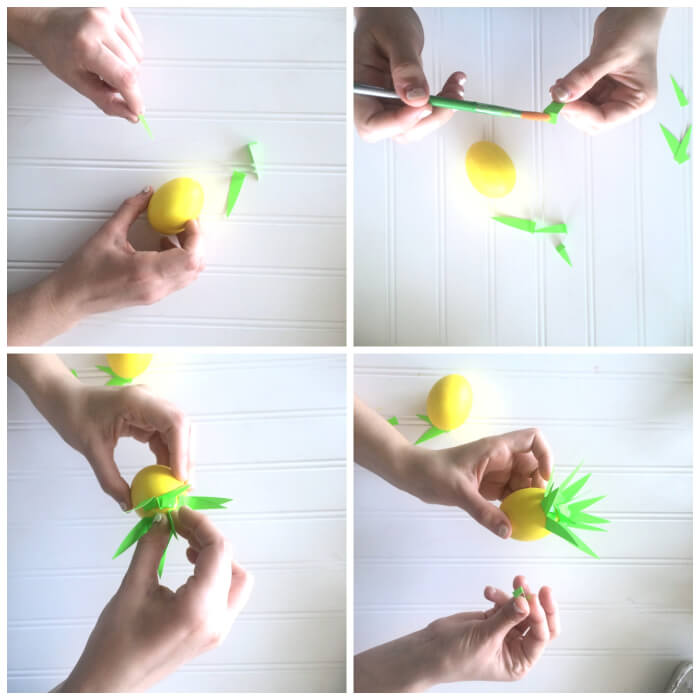 Island Pineapple Easter Eggs