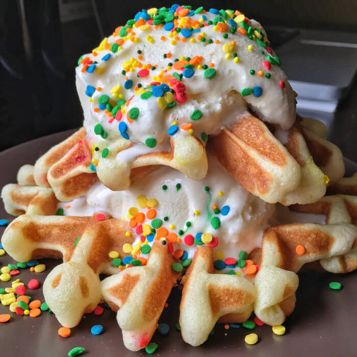 Funfetti Waffles